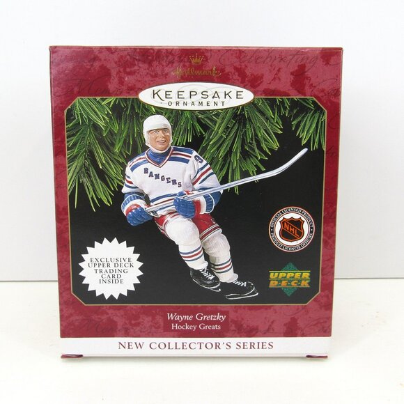Hallmark Keepsake Ornament New Collector's Series Hockey Greats Wayne Gretzky - Picture 1 of 5